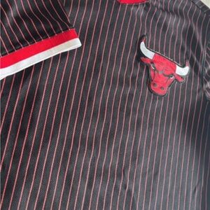 NBA Black and Red Jersey with Iconic Logo